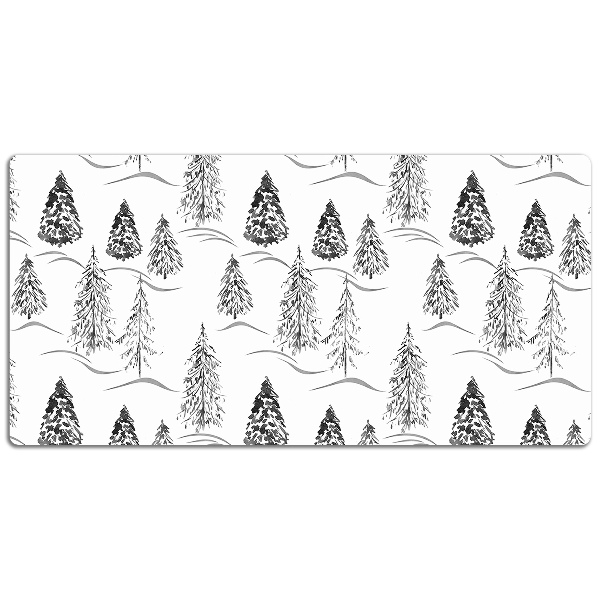 Full desk mat Winter tree