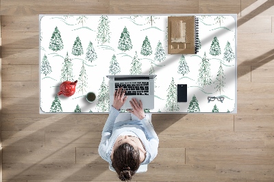 Full desk mat Winter tree