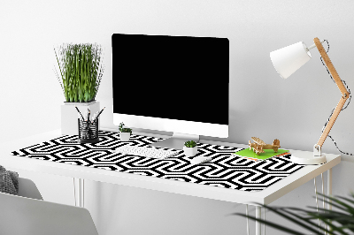 Full desk pad geometric pattern