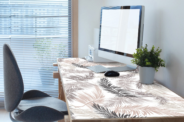 Full desk mat palm leaves