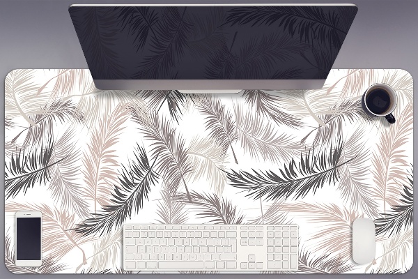 Full desk mat palm leaves