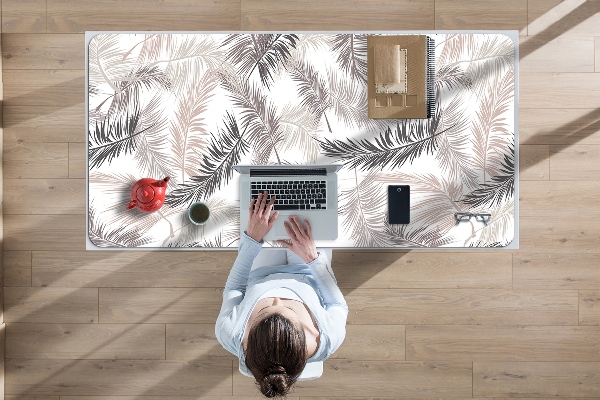 Full desk mat palm leaves