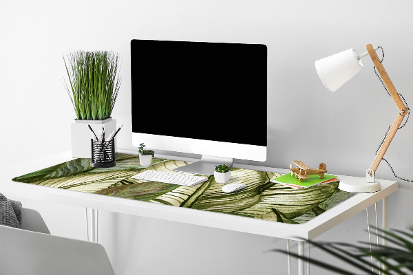 Large desk mat for children monstera