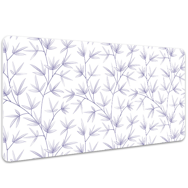 Large desk mat for children Leaf