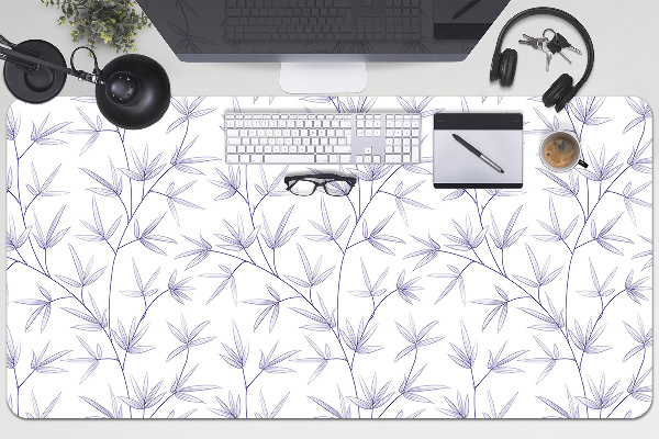 Large desk mat for children Leaf