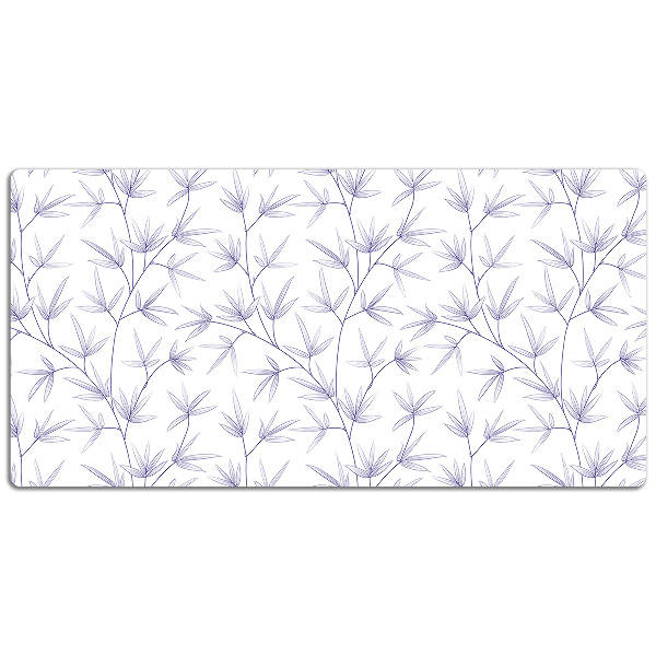 Large desk mat for children Leaf