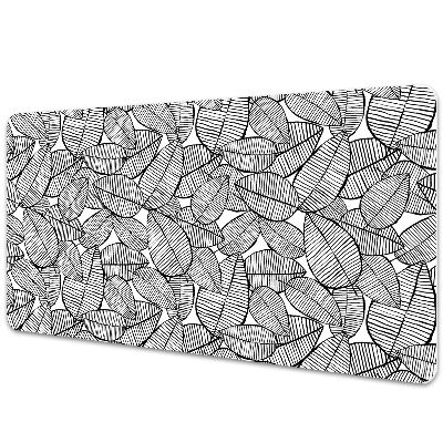 Desk pad tropical pattern