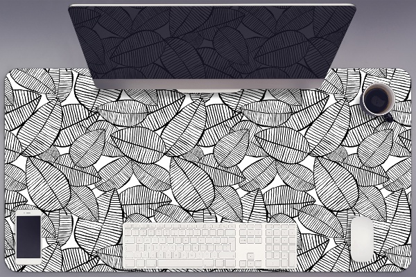 Desk pad tropical pattern