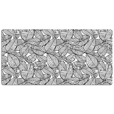 Desk pad tropical pattern