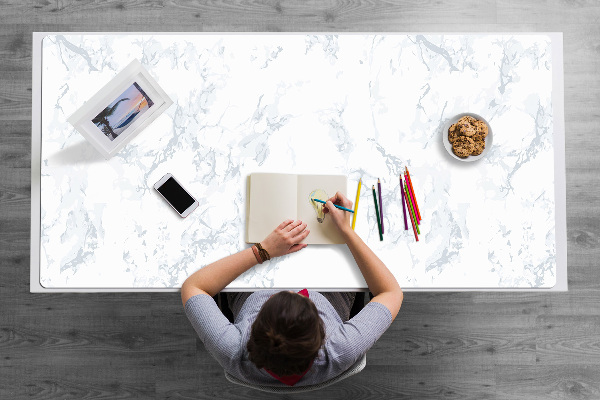 Full desk protector Marble Art