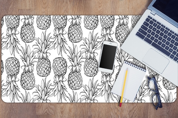 Large desk mat for children pineapples