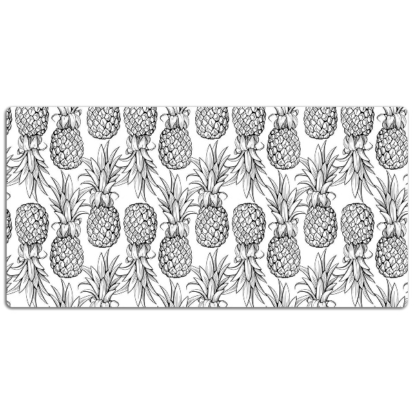 Large desk mat for children pineapples