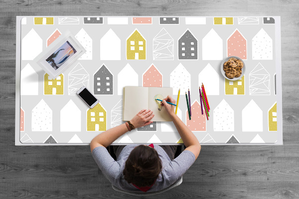 Full desk pad Scandinavian pattern