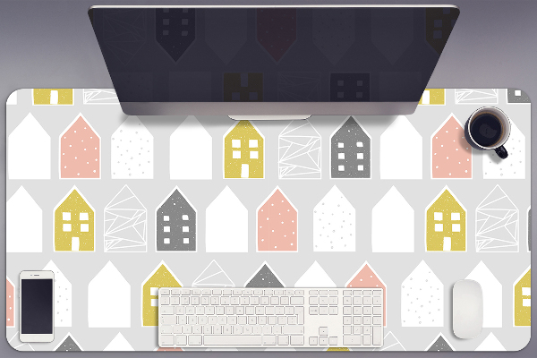 Full desk pad Scandinavian pattern