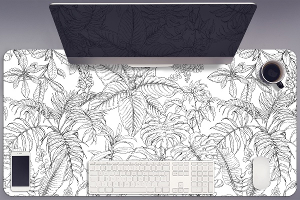 Full desk protector sketch tropical