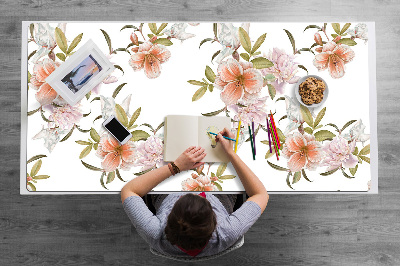 Desk pad Spring flowers