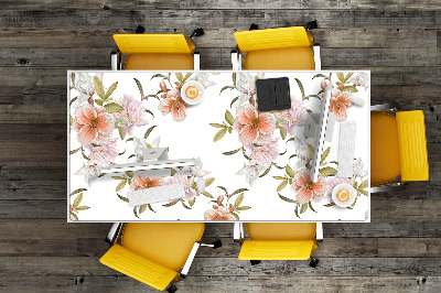 Desk pad Spring flowers