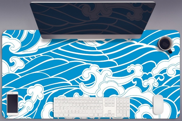Large desk pad PVC protector Hawaii island
