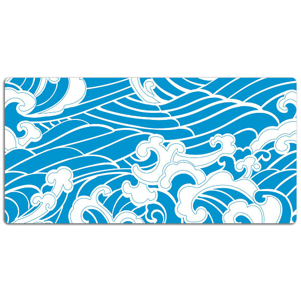 Large desk pad PVC protector Hawaii island