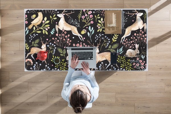 Desk pad Forest animals