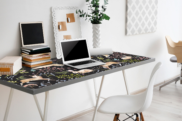 Desk pad Forest animals