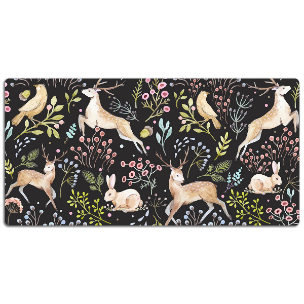 Desk pad Forest animals