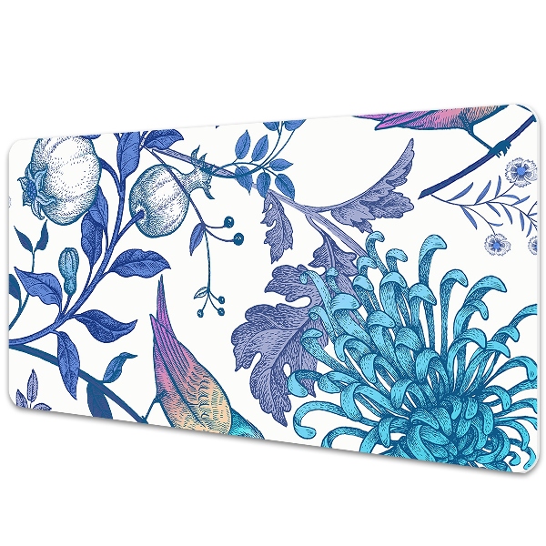 Full desk mat spring birds