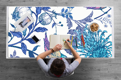 Full desk mat spring birds