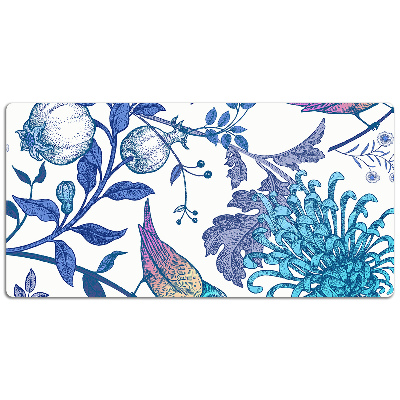 Full desk mat spring birds