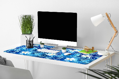 Large desk mat for children flower lei