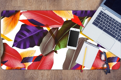 Desk pad Colorful leaves