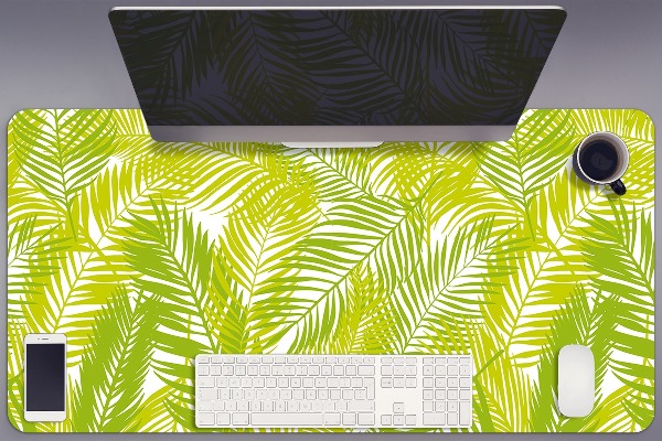 Full desk mat Green leaves