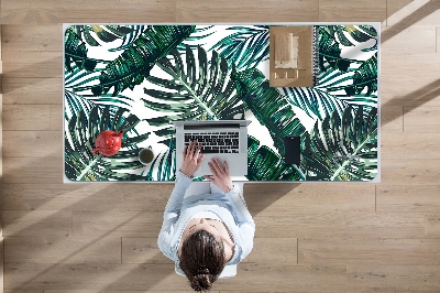 Large desk mat for children monstera