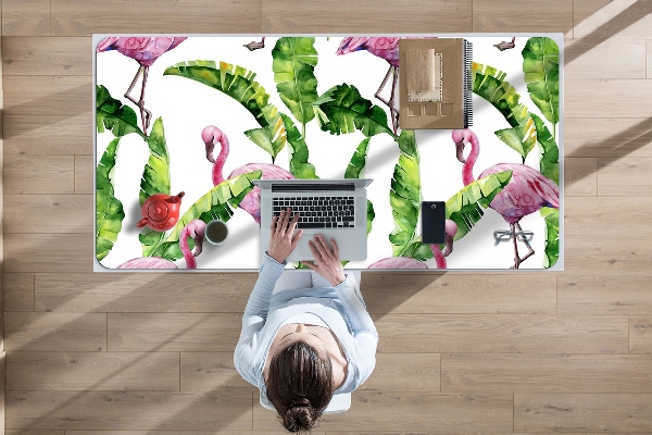 Full desk protector Flaming and leaves