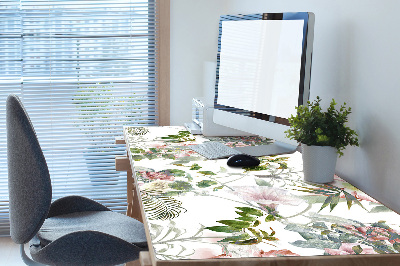 Desk pad delicate Flower