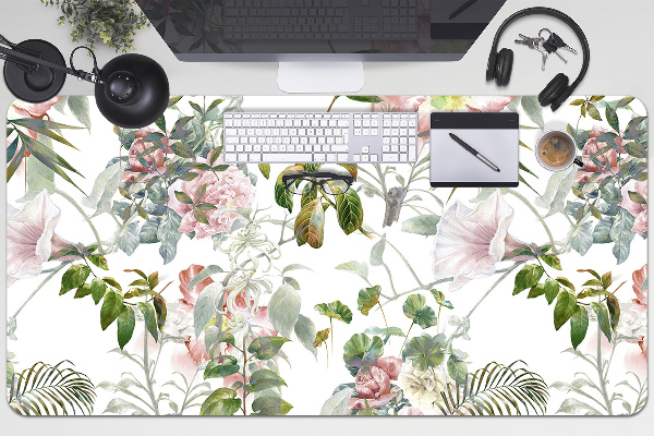 Desk pad delicate Flower
