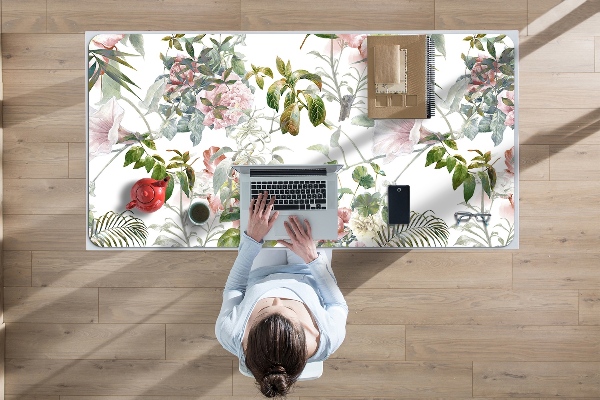 Desk pad delicate Flower