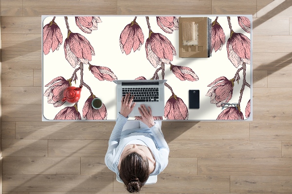Desk pad flower vine