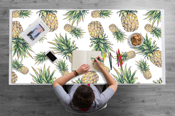 Large desk mat for children pineapples