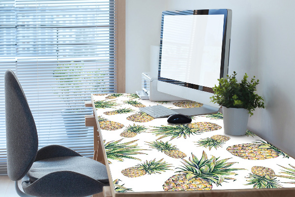 Large desk mat for children pineapples