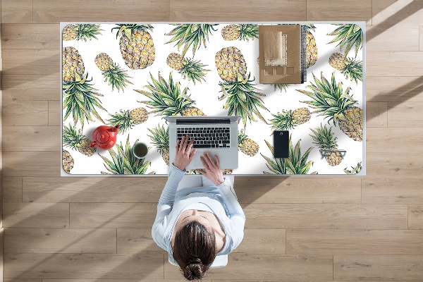 Large desk mat for children pineapples