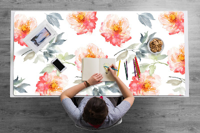 Desk pad Spring flowers