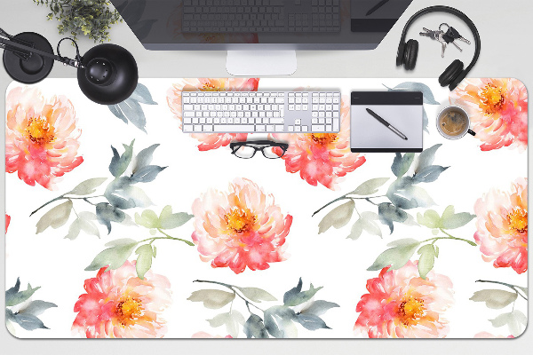 Desk pad Spring flowers