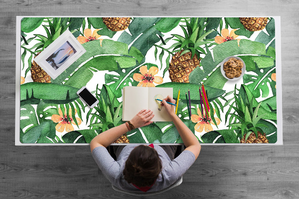 Desk mat Pineapple leaves
