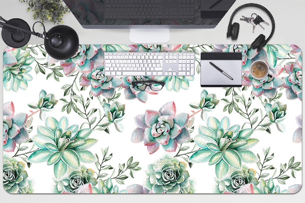 Full desk pad watercolor Flower