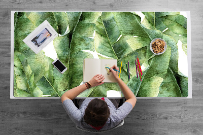 Full desk mat palm leaves