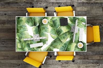 Full desk mat palm leaves