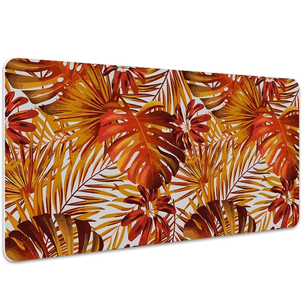 Full desk mat fiery leaves