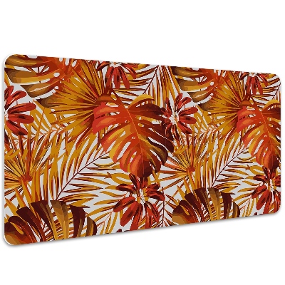 Full desk mat fiery leaves