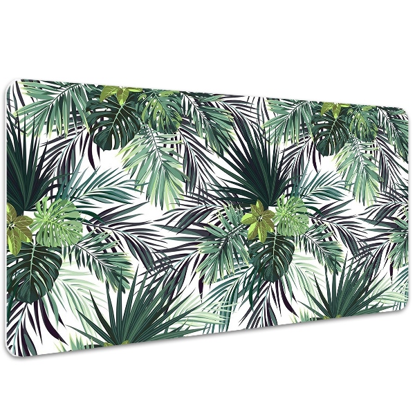 Full desk mat Green leaves